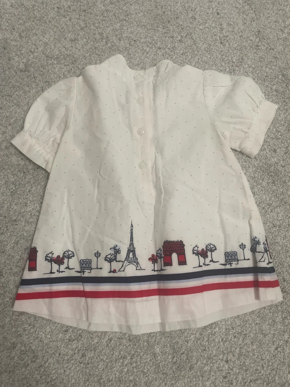 Janie and Jack Two Piece Parisian Themed Two Piece Outfit, EUC, size 2T